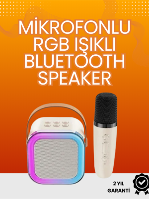 Yüksek Performanslı Kablosuz Karaoke Hoparlör
