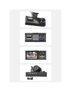 3 Kameralı Dashcam Sistem – Geri Görüş Yardımı, Park Koruması ve G-Sensör - Görsel 2