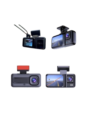 Geri Görüş Destekli Full HD Araç Kamerası – Gelişmiş 3 Kameralı Kayıt Çözümü