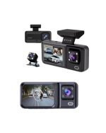 Geri Görüş Destekli Full HD Araç Kamerası – Gelişmiş 3 Kameralı Kayıt Çözümü - Görsel 4