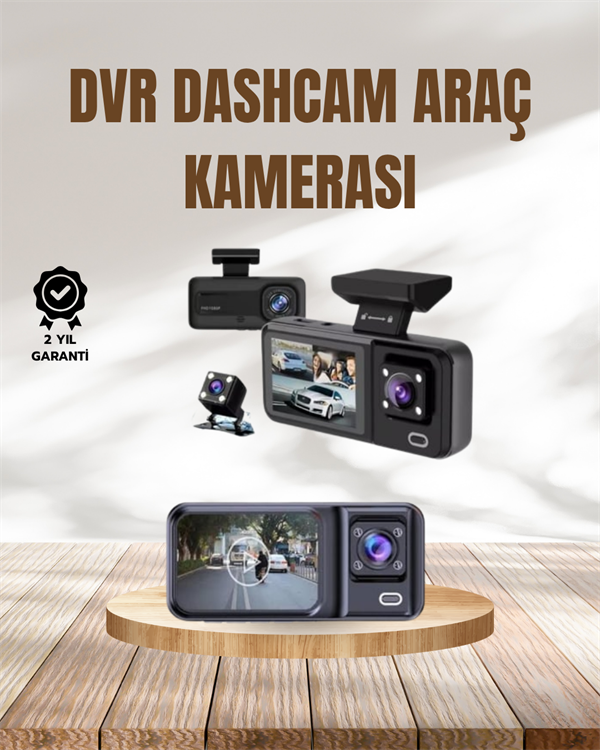 1211600_wi-fi-destekli-arac-kamerasi-2-2b78-.png Wi-Fi Destekli Araç Kamerası: 2.7” Ekran, 128GB Destek ve IR Gece Görüş - Görsel 1