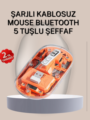 Çift Modlu Fare – USB Alıcılı ve Bluetooth Bağlantılı