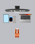 Şarjlı Ergonomik Fare – 1600 DPI, Sessiz Tıklama Özellikli - Görsel 4