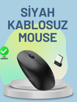Geniş Uyumluluğa Sahip Sessiz Fare – Yüksek DPI ve Hafif