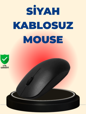 Sessiz ve Ergonomik Mouse – USB Bağlantılı ve DPI Ayarlı