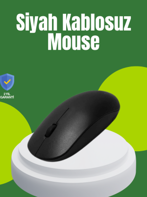 Optik Sensörlü Sessiz Fare – Geniş Uyumluluk ve Ergonomik Yapı