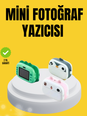 Baskı Kamera – Çift Lensli, Anında Baskı ve 10X Zoom Özellikli Dijital Fotoğraf Makinesi