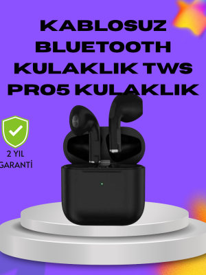 TWS Pro 5 – 3D HD Ses Kalitesi ve Gelişmiş Ses Yalıtımı