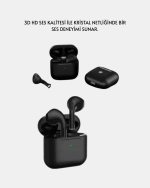 TWS Pro 5 Bluetooth Kulaklık – Kablosuz ve Şarj Kutulu Tasarım - Görsel 2