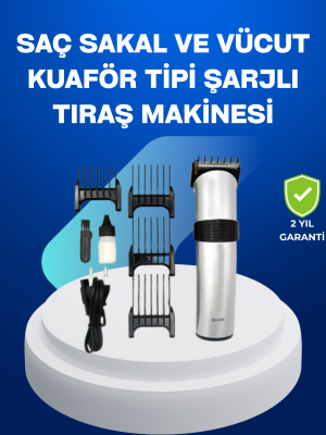 Paslanmaz Çelik Bıçaklı Tıraş Makinesi – Keskin ve Dayanıklı