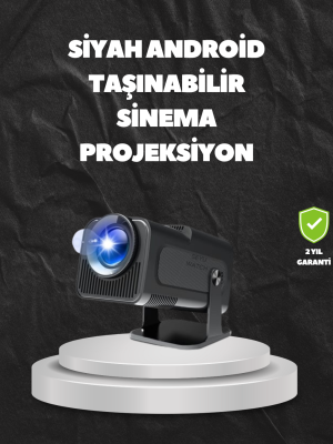 WiFi6 ve Bluetooth 5.0 Teknolojili Kablosuz Bağlantı Özellikli Projektör