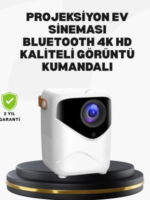 50 inç TV Deneyimli Projektör – Yakın Mesafede Geniş Görüntü
