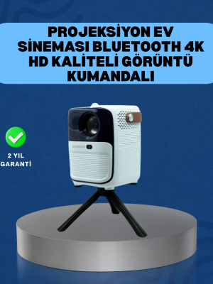 Ultra HD Çözünürlüklü Taşınabilir Projektör – 1920x1080 Piksel Görüntü Kalitesi (Kopya)