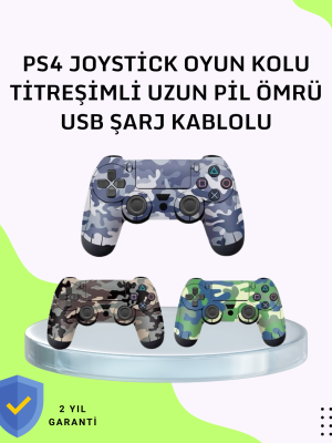 Uzun Pil Ömürlü Oyun Kolu – USB ile Hızlı Şarj Desteği