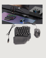 Mobil PUBG Oyuncuları İçin 5in1 Klavye Mouse Oyun Seti – BT5.3 Destekli - Görsel 2