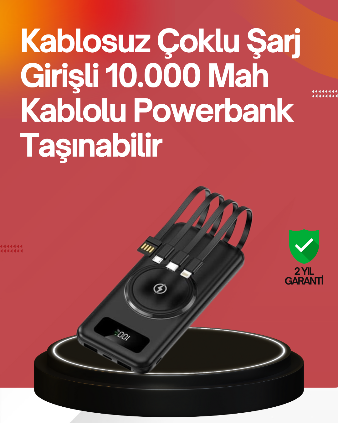 1211671_2-4.png 22.5W Hızlı + 15W Kablosuz Şarj – Akıllı Powerbank ile Her An Enerji - Görsel 1