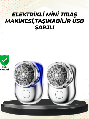 Tüm vücut bölgelerinde kullanılabilen küçük boy tıraş cihazı