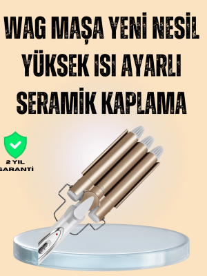 Ayarlanabilir Isı Ayarıyla Profesyonel Bukle Maşası – Hızlı ve Nazik Şekillendirme