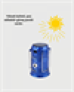 Güneş Enerjili Katlanabilir Kızaklı Kamp Feneri – USB Şarjlı, Çok Yönlü ve Dayanıklı Tasarım - Görsel 2