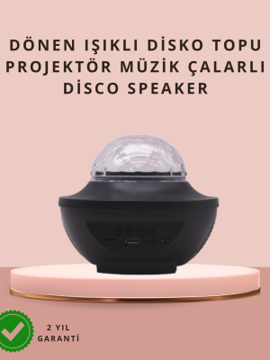 Sesle Aktive Olabilen Uzaktan Kumandalı Ayarlanabilir Galaxy Gece Lambası