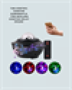 Sesle Aktive Olabilen Uzaktan Kumandalı Ayarlanabilir Galaxy Gece Lambası - Görsel 5