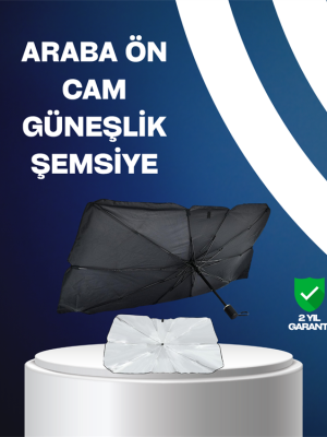 Isı ve UV Engelleyici Güneşlik – 360° Bükülebilir Şemsiye Sapı ile Konfor