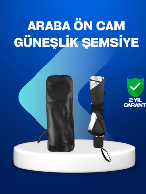 Yüksek Kaliteli Cam Elyaf İskeletli Araba Şemsiyesi – Tüm Araçlara Uygun