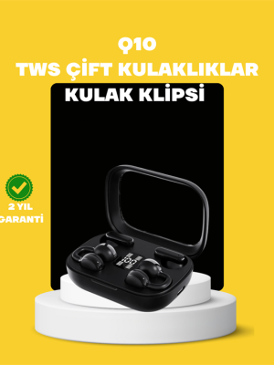 TWS Q10 Kablosuz Kulaklık – Şarj Kutulu, Yüksek Ses Kalitesi, Bluetooth 5.4