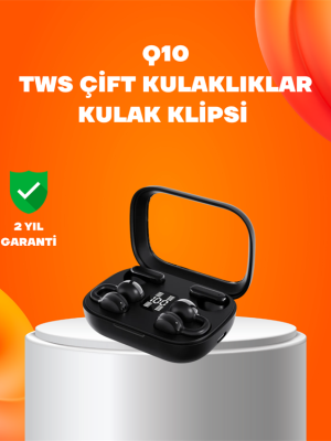 Q10 Bluetooth 5.4 Kablosuz Kulaklık – Dokunmatik, Uzun Pil Ömrü, Type-C Şarj