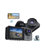 Gelişmiş G-Sensörlü Üçlü Araç Kamerası – 5” LCD Ekran ve Hareket Algılama - Görsel 5