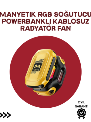 Akıllı Dijital Kontrollü Soğutucu | AI & Standart Mod | 7 Kanatlı Fan Tasarımı