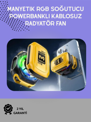 Sessiz Çalışan Yarı İletken Telefon Soğutucu | iOS ve Android Uyumlu | 10W Güç