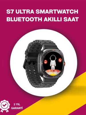 Mikrofon ve Hoparlörlü Akıllı Saat | Takvim, Titreşim, Kronometre Özellikli