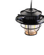 4 Fonksiyonlu Dekoratif Kamp Lambası – Tungsten Ampul, USB Çıkışlı - Görsel 4