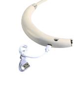 USB Şarjlı Katlanabilir Boyun Fanı | 3 Kademeli, Sessiz ve Taşınabilir Tasarım - Görsel 3