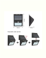 Kablosuz Solar LED Lamba | Bahçe, Veranda, Merdiven Işığı, Otomatik Aç-Kapa Sensörlü - Görsel 4