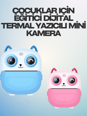 Termal Yazıcılı Dijital Kamera – USB Şarjlı, HD Video Destekli