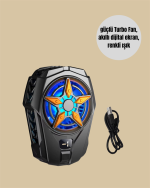 Ergonomik Telefon Soğutucu – 2 Hız Ayarı, Hafif ve Taşınabilir - Görsel 3