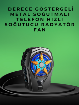 Yarı İletken Soğutmalı Mobil Fan – Akıllı Telefonlar İçin Soğutucu