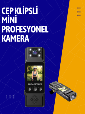 Kablosuz WiFi Bağlantılı Full HD Mini Kamera – Döngüsel Kayıt ve Hareket Algılama Özellikli