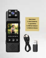 Kablosuz WiFi Bağlantılı Full HD Mini Kamera – Döngüsel Kayıt ve Hareket Algılama Özellikli - Görsel 4