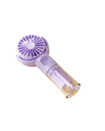 Şarjlı Buğu Fanı – Nemlendirici Sis Fonksiyonlu, Tip-C Girişli, Taşınabilir Masa Fanı - Görsel 2