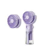 Mini Masaüstü ve El Tipi Buğu Fanı – Su Depolu, Şarj Edilebilir, Nemlendirici Özellikli - Görsel 4