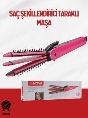 Saçı Sabitleyen Çok Fonksiyonlu Saç Maşası