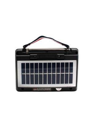 KTF-1428 Nostaljik Solar Enerjili Bluetooth Speaker – Radyo, SD/USB MP3 Çalar, Güçlü Taşınabilir Hoparlör