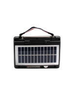 KTF-1428 Solar Panel Destekli Şarjlı Bluetooth Hoparlör – FM/AM/SW Radyo, AUX ve TF Kart Girişli