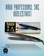 Rado RD-446 Seyahat Dostu Saç Düzleştirici – Güvenlik Kilidi ve Taşınabilir Tasarım - Görsel 2