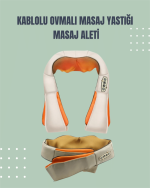 Boyun ve Omuz Masaj Aleti – Ovmalı ve Isıtmalı, Ev Tipi Masaj Deneyimi - Görsel 2