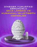 Ayarlanabilir Parlaklık ve Sis Efektli Atmosfer Lambası - Görsel 2