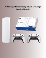 Retro Oyun Konsolu – 20.000 Yüklü Oyun